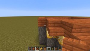 How to build a Minecraft Village Mason (1.14 savanna)