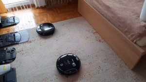 RoboVac Party#14: 2000's vs 2010's vs 2020's Self-Empty Robots | Karcher Roomba Samsung | BIG MESS