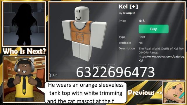 OMORI - Kel Roblox Cosplay Tutorial смотреть онлайн