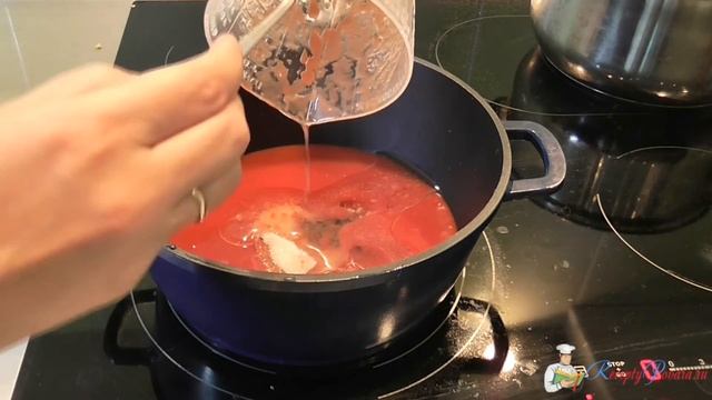 Перец с луком в томатном соку на зиму смотреть онлайн