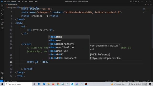 Change Web Page Text With JavaScript | JavaScript Query Selector Mini Projects | Javascript Tutoria