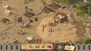 Stronghold Crusader HD EXTREME 5 карта .Болотистый остров.Подробное прохождение