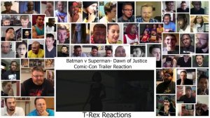 Epic Reaction to Batman v Superman Dawn of Justice Comic Con Trailer | Reaction Mashup