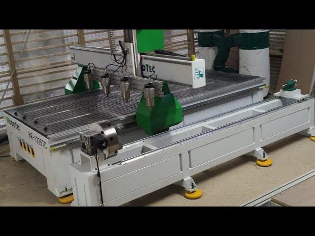 Woodtec 1325 TS модернизация на 4 шпинделя смотреть онлайн