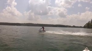 Yamaha Superjet fun, nose stab, jetski