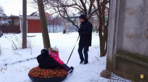 Прогулка к бабуле 05.02.2023г. Суровикино