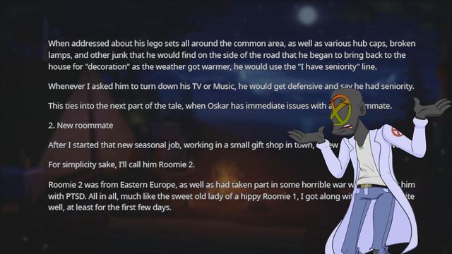 Oskar : When is it time to leave a BAD ROOMMATE behind?? смотреть онлайн