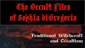 Monologue 1, 2018 The Occult Files of Sophia diGregorio:  Anti-Witch Discrimination