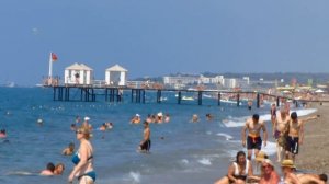 Турция, пляж Сиде, напротив озера Титреенгёль