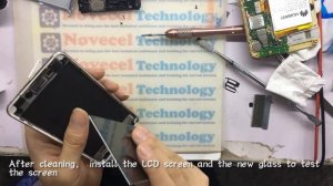 how to replace VIVO Y27 glass/digitizer  - presented by novecel.com