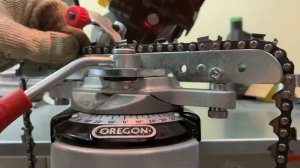 Как заточить цепь? На станке Oregon (полная версия)