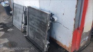 Чистка радиаторов Prado 150 - Автотехцентр Prado Tuning