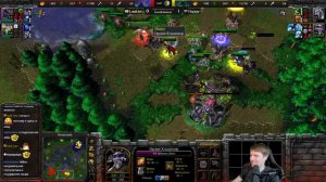 Happy (UD) vs Lawliet (NE) W3Champions 6 1/2 с Майкером и Абвером