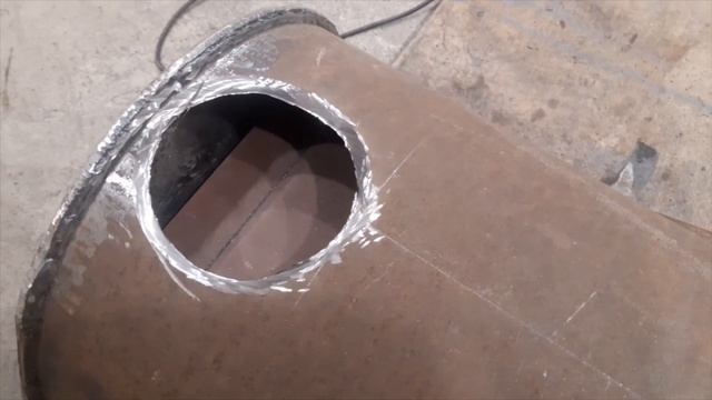 Печь буржуйка в гараж своими руками ! ОТОПЛЕНИЕ гаража ! furnace in the workshop