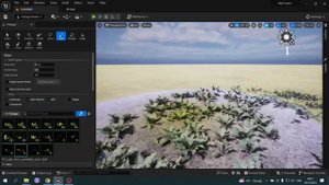 Как сделать ветер в траве Unreal Engine / Animation in the grass Unreal Engine 5 Анимация травы
