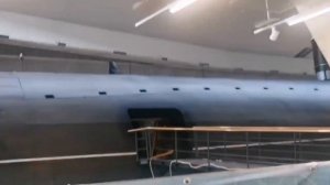 Подводная лодка К-3 в музее в Кронштадте