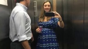 Feliz Dia dos Pais, papai Frank! Lembrança da gestação da nossa pequena Julia!