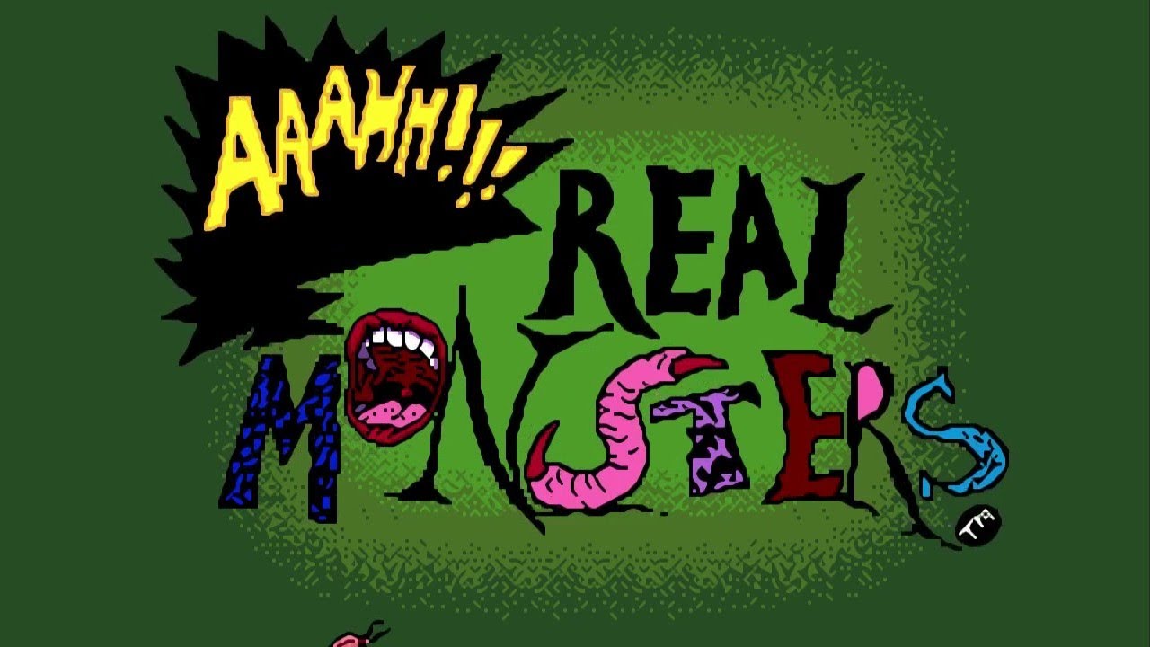 AAAHH! Real Monsters ( Настоящие монстры) Полное прохождение на SEGA