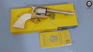Макет револьвера Denix Colt D7/1108L видео обзор 4k