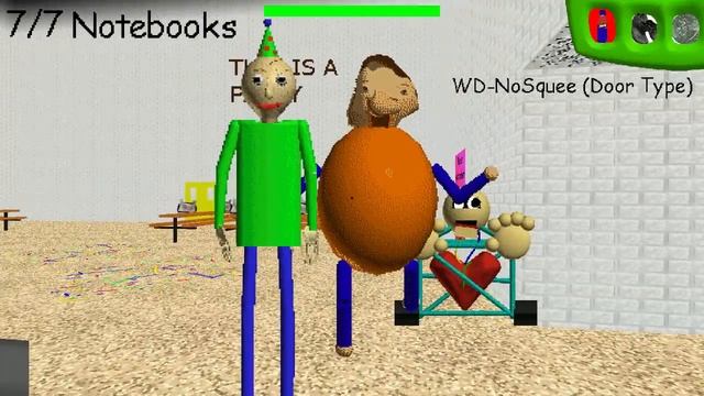 Baldi's Basics + Field Trip + Birthday Bash ALL ENDINGS (2019) смотреть онлайн