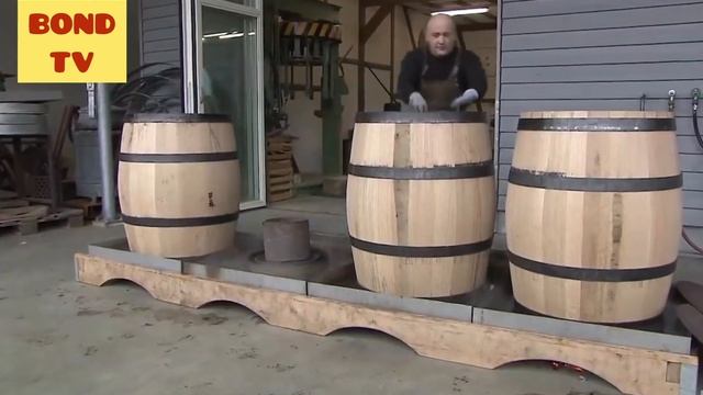КАК ДЕЛАЮТ ДУБОВЫЕ БОЧКИ | КАК ЭТО СДЕЛАНО смотреть онлайн