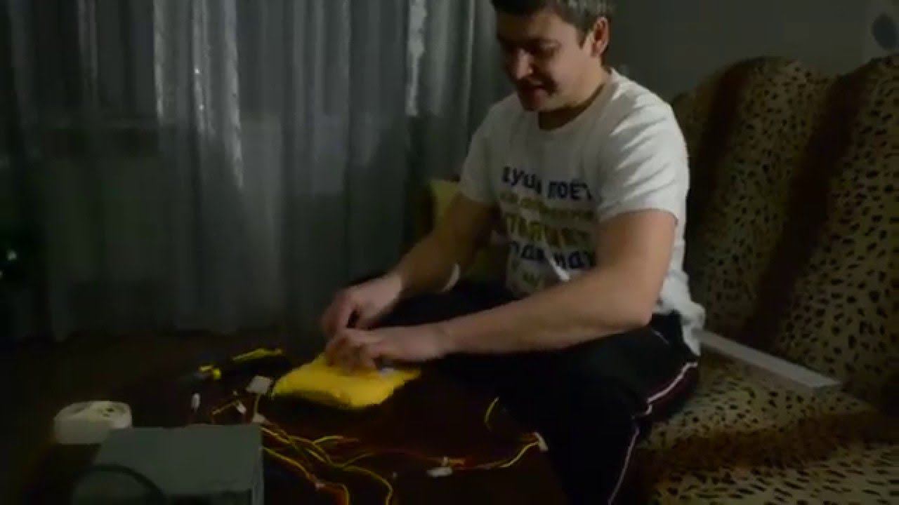 Светодиодная лента из китая, компьютерный блок питания. смотреть онлайн