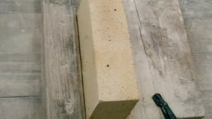 Приспособа для резки кирпича на скорую руку.
