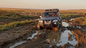 работа лебедки #patrol v