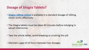 Basic Information You Must Know Before You Buy Silagra 100mg Online