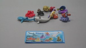 В ПОИСКАХ ДОРИ - FINDING DORY - Киндер Сюрприз - 2016 - серия из Kinder Surprise
