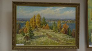 Народный художник Чувашии Анатолий Данилов представил цикл картин о Чувашии