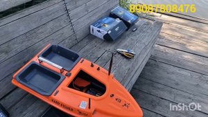 прикормочный кораблик karpfisher на ремонт часть 1