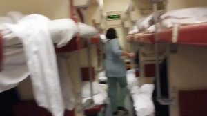 Прибытие на станцию Арчеда. Скорый поезд №015Ж "Волгоград-Москва"