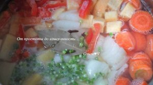 Овощное рагу с репкой (без масла)