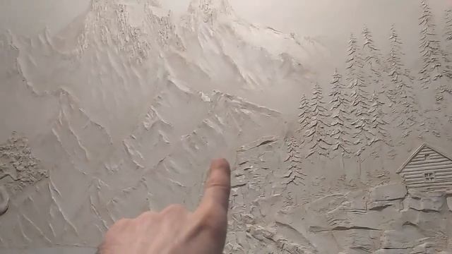 Барельеф покраска