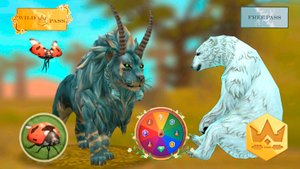 Новый приятель, СКИН НА ЛЬВА и оттенок на мишку WildCraft