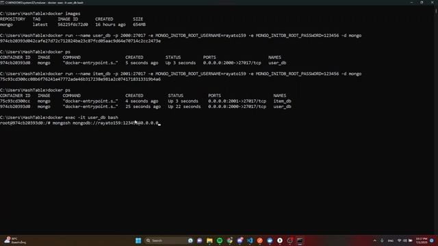 Golang Microservices [Part 1] - ทำการ Setup MongoDB บน Docker смотреть онлайн