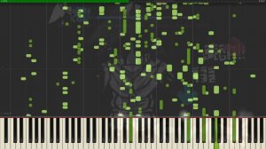 Monochrome - FNF VS Lullaby Mod MIDI | Monochrome Piano sound