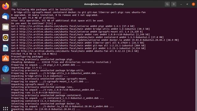 Installing docker on Ubuntu смотреть онлайн