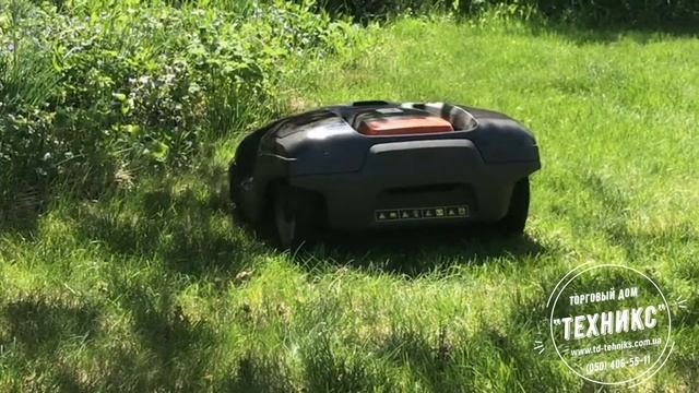 Робот газонокосилка Husqvarna Automower 315 - куда девается трава смотреть онлайн