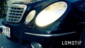 Мерседес бенц w211 Омыватель фар