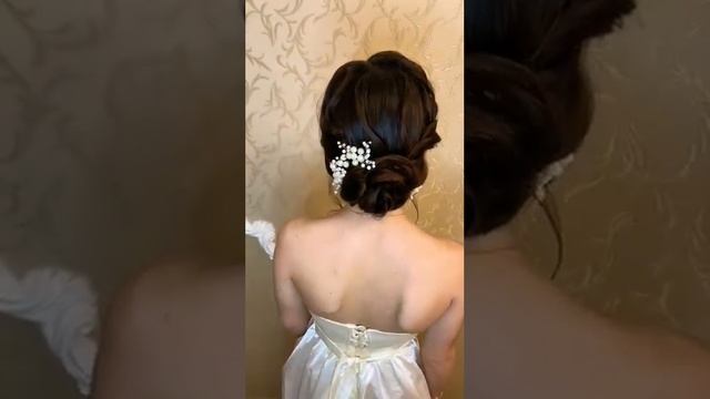 свадебный образ :макияж и причёска для невесты смотреть онлайн