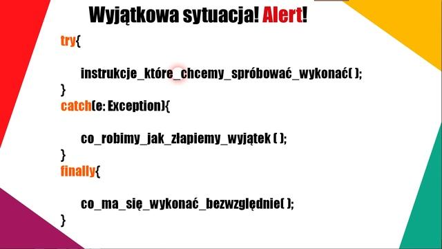 Obsługa wyjątków TRY & CATCH - Kurs Kotlina [odc. 11] смотреть онлайн