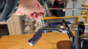 Обзор одиночного филейного зажима для точилки Профиль и Кадет