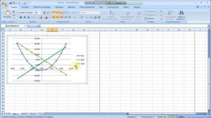 MS Excel Построение точечного графика