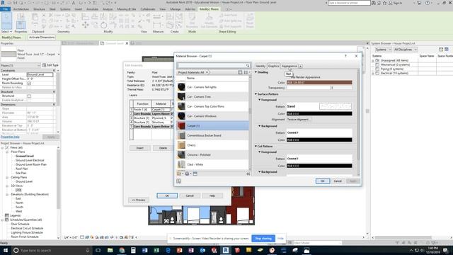 Revit- Change Flooring Color/Pattern смотреть онлайн