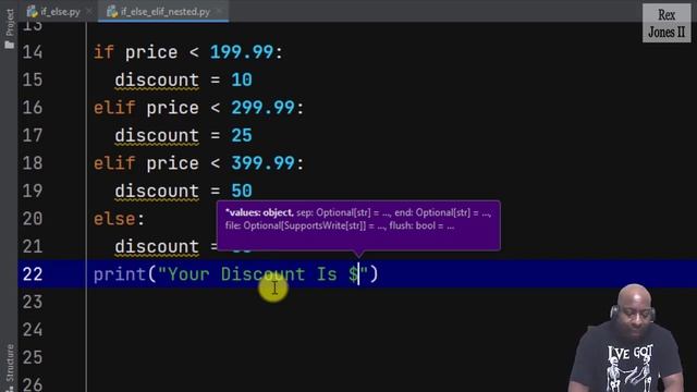✔ Python: How To Work With if Statements
