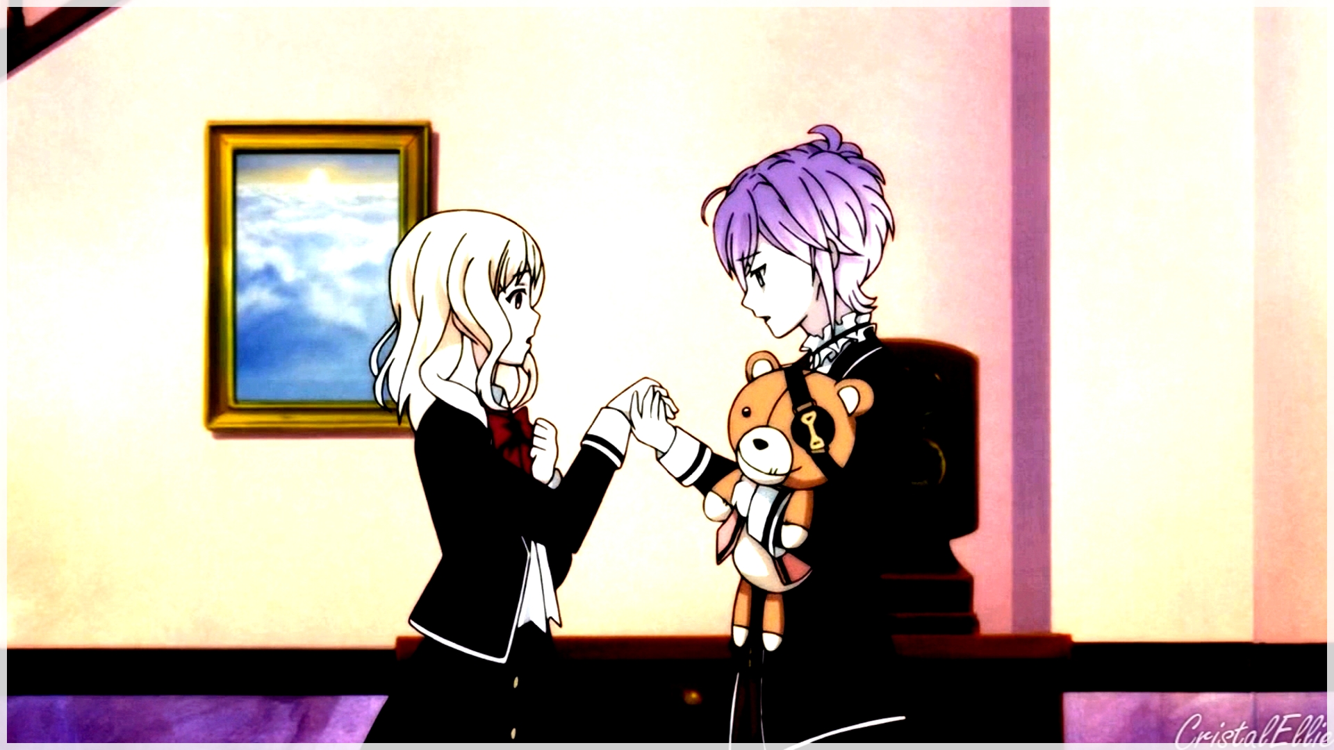 Diabolik Lovers <b>Yui</b> & Azusa & <b>Kanato</b> - Mad Hatter.