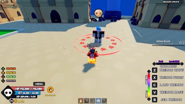 Quake Fruit Full Showcase in One Fruit Simulator