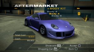 NFS UNDERCOVER / ALL BODY KITS - PS2